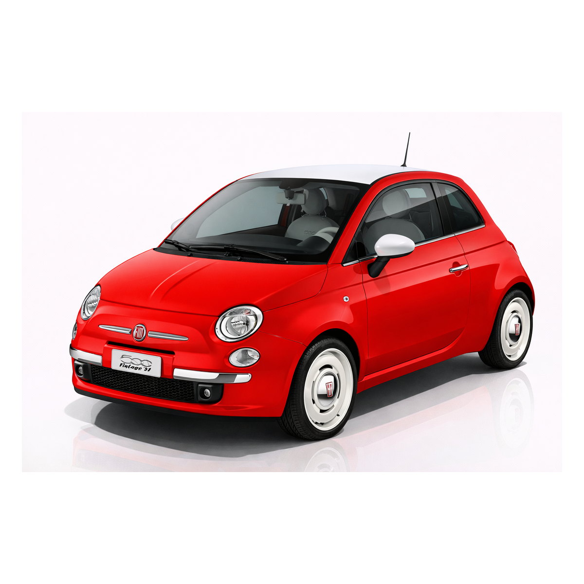 VIDRIO-LATERAL FIAT 500 2007-